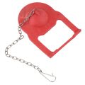 2 PCS 2 Inch Toilet Flapper for Kohler Shark-Fin Flapper Replacement Kit, Replace for Kohler Toilet Part 84138, 84314, 85655 and 89825- with Steel Chain and Hook. 