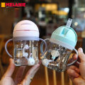 250ML Baby Feeding Cup With Straw / Water Bottle With Handle / Drinking Bottle / Learning Suction Cup With Gravity Ball. 