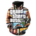 Grand Theft Auto GTA 5 Hoodies Game 3D Print Streetwear Men Women Sweatshirts Oversized Hoodie Kids Pullovers Tracksuits Clothes. 
