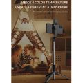 Q02S Fill Light Bluetooth Selfie Stick Tripod Mobile Phone Holder. 