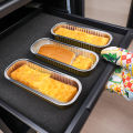 5/10Pcs Rectangular Tinfoil Tray Disposable Aluminum Foil Container Waterproof And Oil-proof Bakeware Set Without Lid For Grill Cooking Tool. 