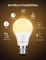 LED Smart Bulb, B22 Smart Light Bulb Bayonet, Works with Aléxa and Gòógle Home, Dimmable App and Voice Control WiFi LED Bulbs, 9W = 60W, 806lm, Warm White 2700K, No Hub Required, Pack of 2. 