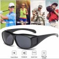 HD Vision Anti Glare Day/Night View Driving Polarized Eyewear Men/Women Sight HD Eyewear Driving Anti Glare UV Protection - Set Of 2. 