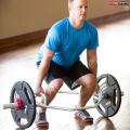 Olympic Hex Bar with Two-Handle Options for Squats, Deadlifts, Shrugs and Power Pulls, 58 Inch Bar with 9-Inch Sleeve, Silver. 