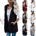 Womens Vest Winter Warm Hoodie Outwear Casual Coat Faux Zip Up Jacket plus rozmiar topy ropa de mujer barata 2023 House Foocus. 