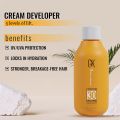 GK HAIR 30 Volume Creme Developer 150ml High-Performance Hair Coloring Bleach. 