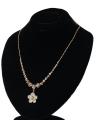 1k Gold Plated Flower Pendant. 