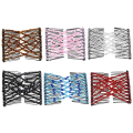 Girl's Women's Bead Magic Double African Butterfly Hair Clip Comb. 