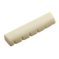 Guitar bridge saddle and neck nut high quality bone made for Acoustic and semiacousitc Guitars. 