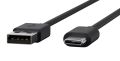 Type-C Black Colour USB Cable with High Speed Data Sync and Quick Charge AAA Grade - Length 1 Meter. 