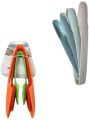 New PACK OF 3 Set Food Tongs Set Plastic Non-Stick Kitchen Tongs Utensil 3 in 1 Cooking Tong Clip Clamp Accessories Fruit Bread Salad Serving. 