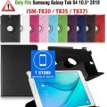 Cases & Covers for Samsung Galaxy Tab S4 10.5 2018 SM-T830 T835, 360 Rotating Case Stand PU Leather Cover for Samsung T830 T835. 