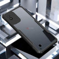 PlusCase for Realme Narzo 50i Case Air Cushion Hard Clear Shockproof Back Cover. 
