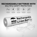 WBM Rechargeable Cell AA 2400 mAH 1.5 V, 2 pcs Cell. 