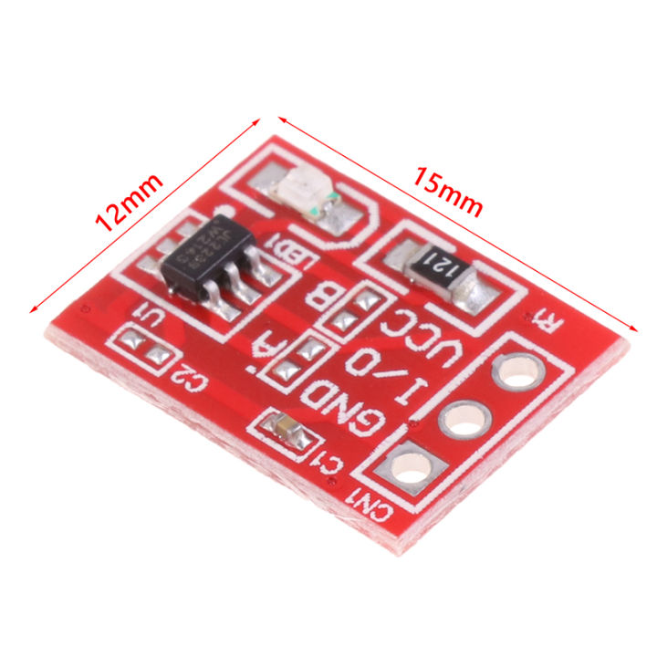 10PCS%20TTP223%20Touch%20Button%20Switch%20Capacitive%20Sensor%20Module%20Self-Locking/No-Locking%20Single%20Channel%20-%20Image%202
