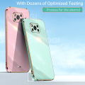 For Xiaomi POCO X3 Pro / Xiaomi POCO X3 NFC Back Cover Shiny Plating Square Bumper Soft Silicone Shockproof Protective Case. 