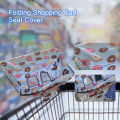 Polyester Shopping Cart Cover Cartoon Print Baby Shopping Cart Cover Waterproof Foldable Seat Cover for Kids/toddlers Machine Washable High Chair/grocery Cart Protector Infant Shopping Cart Cover. 