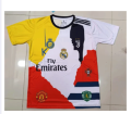 RONALDO ALL CLUB LOGO FOOTBALL JERSEY. 