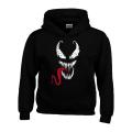 Venom full sleeves pullover hoodie for men. 