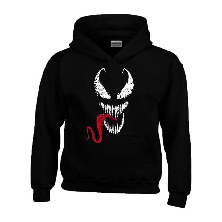 Venom full sleeves pullover hoodie for men