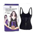 Adjustable Shoulder Strap Waist Trainer Vest Corset Women Zipper Hook Body Shaper Plus Size Waist Cincher Tummy. 