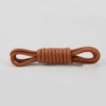 Round Waxed Shoelaces High Quality Premium Black Brown White Cotton Formal Shoe Lace Men Women Shoelace. 