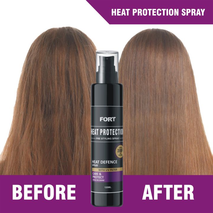 FORT%20Heat%20Protection%20Spray%20For%20Hair%20-%20Heat%20Protection%20Spray%20Hair%20Shine%20Mist%20Curly%20Perm%20Quick%20Styling%20With%20UV%20Filter%20-%20120ml%20-%20Image%202