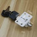 Panda Online Sliding Patio Door Window Additional Security Locking Catch Push Lock Key. 