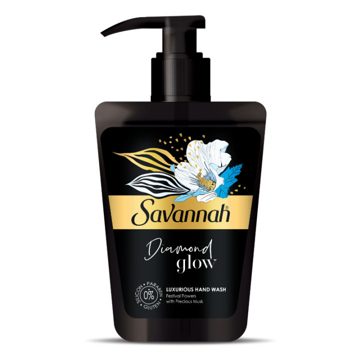 SAVANNAH  Hand Wash DIAMOND GLOW 250ML