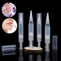 1Pcs 2/3ml Transparent Twist Nail Twist Pens Empty Transparent Nail Oil Pen with Brush Cosmetic Container Pen Lip Gloss Tubes. 