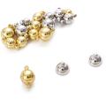 1Set/bag Copper Ball Magnet Buckle For DIY Jewelry Making Craft Accessories. 