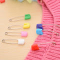 10-50Pcs Colorful Plastic Head Baby Locking Safety Pins DIY Craft Baby Kids Cloth Diaper Nappy Pins Sewing Stitching Needle Pins. 
