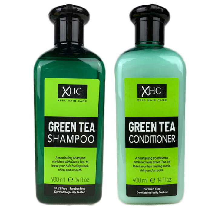 Xpel Xhc Green Tea Shampoo And Conditioner 400ml