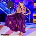 Women's Embroidered Koti And Frock. 