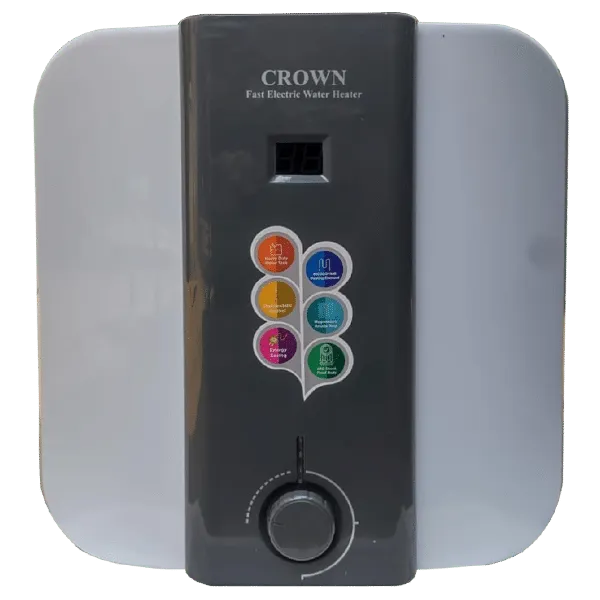 Crown EG-15L(D) Electric Geyser – 15 Litre Digital Water Heater with ...