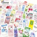 Cute stickers aesthetic Winzige 50pcs stickers for journal Scrapbook Materials Set Diary Planner DIY Album. 