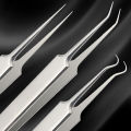 Silver Beauty Tool Acne Clip Multifunctional Milia Remover Lancet Needle for Facial Extraction. 