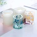DIY Pot Silicone Mold, Cube and Cylinder Resin Molds, DIY Flower Pot Mold, Pen Holder mold, Planter Pot Mold. 