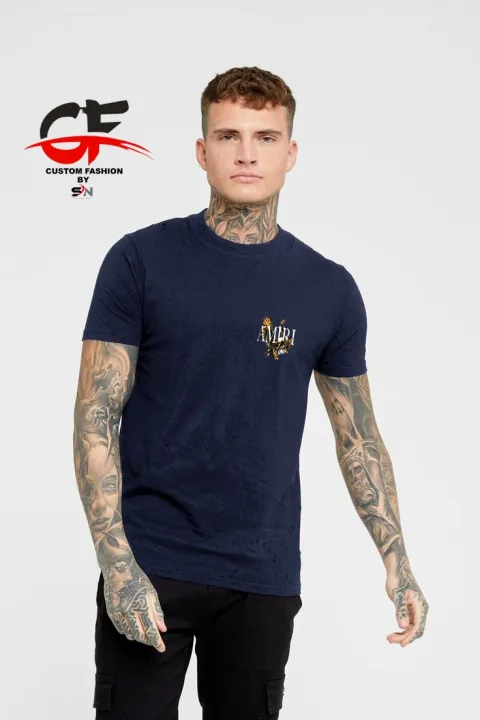 Summer%20Amiri%20Printed%20T-Shirt%20For%20Men,%20Round%20Neck%20Half%20sleeve%20T%20shirts%20-%20Image%204