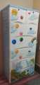 Baby Almirah,kids cupboard, imported plastic drawer,Hanger portion,kids storage box,kids wardrobe,. 