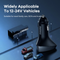 Remax Fast Car Charger 3-USB 3.1A Output PD3.0 QC3.0 SCP/FCP/AFC Fast Charge Intelligent Charger Power Adapter For Mobile Phones. 