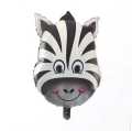 ZEBRA FOIL BALLOON JUNGLE THEME FOIL BALLOON ( 14 INCH ). 
