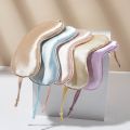 【Footprint】 Silk Eye Shading Sleep Mask Ear Hanging Adjustable Comfort Aviation Travel Sleeping Mask Soft Eyeshade Men And Women Eye Cover. 