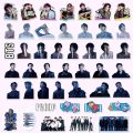 Sweet Journal 90PCS BTS Boys Kpop Butter Stickers Luggage Tag Diary Journaling Decorative Crafts Scrapbooking DIY Sticker. 