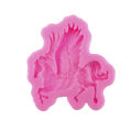 3D Horse Silicone Mold Unicorn Cake Decor Fondant Cookies Moulds Baking Tools. 
