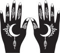 New Mehndi Designs 2 Hands. 