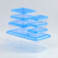 IKEA STYLE FOOD CONTAINERS, THUMB LOCK FOOD CONTAINER, STACKABLE PLASTIC STORAGE BOXES ( 7PC SET) || SILVER FOX ECOM. 