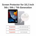 iPad 7th 8th 9th Generation Tempered Glass Screen Protector for 2019, 2020, 2021 Models, Scratch-Resistant, High-Quality, Clear Protection, Compatible with A2602, A2603, A2604, A2270, A2428, A2430 and More. 