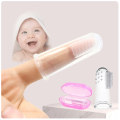 Baby Silicone Finger Toothbrush Children Teeth Clear Massager Pet Silicone Finger Rubber Oral Cleaning Newborn Baby Items Care. 