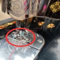 Pair of Steel Finish Piping Presser Foot for Sewing Machines. 